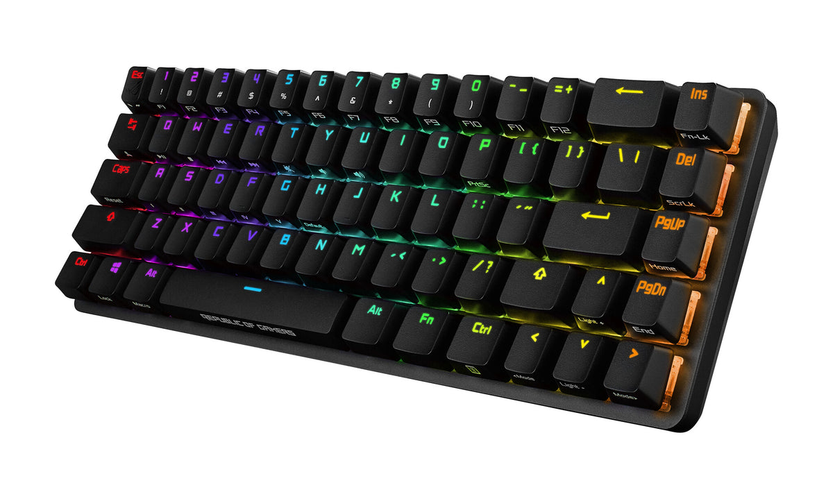 ASUS ROG Falchion - USB Wired + RF Wireless RGB Mechanical Keyboard in Black (QWERTY UK)