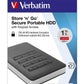 Verbatim Store 'n' Go Secure Portable HDD with Keypad Access in Black / Silver - 1 TB