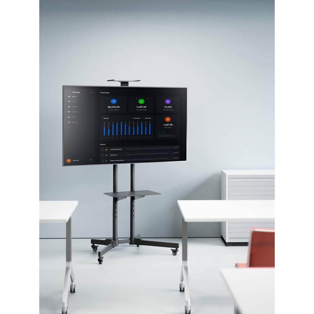 Manhattan 461238 - Trolley monitor/TV stand for 94 cm (37") to 177.8 cm (70")