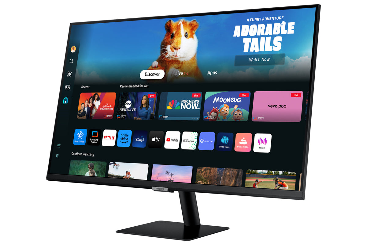 Samsung M50D - 81.3 cm (32") - 1920 x 1080 pixels Full HD LED Smart Monitor with Speakers and Remote