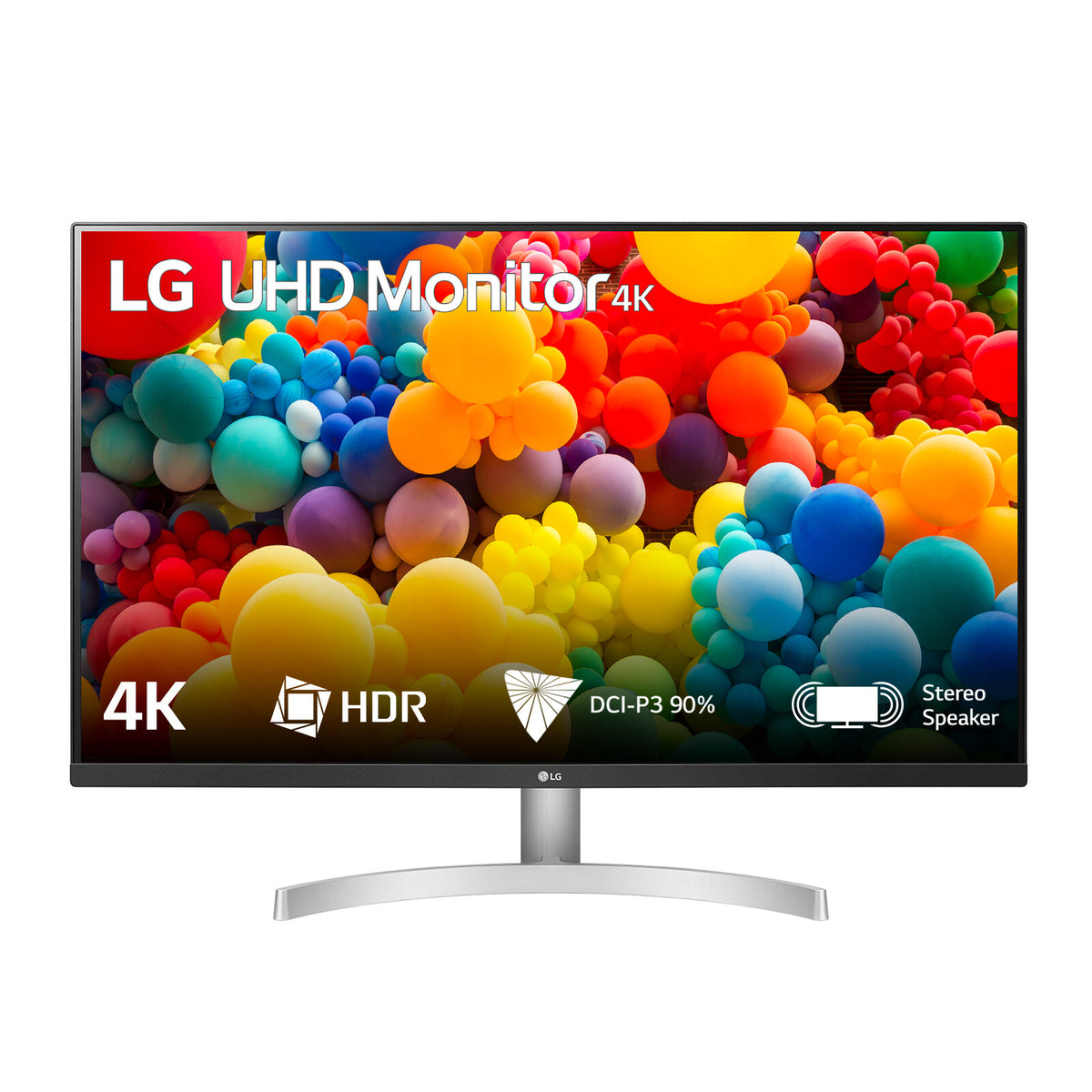 LG 32UN500-W - 80 cm (31.5") - 3840 x 2160 pixels 4K UHD Monitor