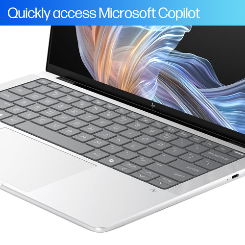 HP G1a Laptop - 35.6 cm (14&quot;) - AMD Ryzen AI 7 PRO 360 - 32 GB LPDDR5x-SDRAM - 512 GB SSD - Wi-Fi 7 - Windows 11 Pro - Silver