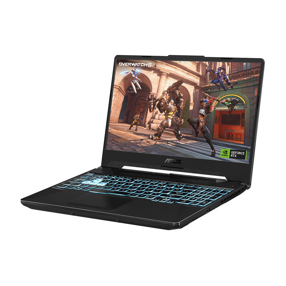 ASUS TUF Gaming F15 Laptop - 39.6 cm (15.6") - Intel® Core™ i5-11400H - 16 GB DDR4-SDRAM - 512 GB SSD - NVIDIA GeForce RTX 3050 Ti - Wi-Fi 6 - Windows 11 Home - Black