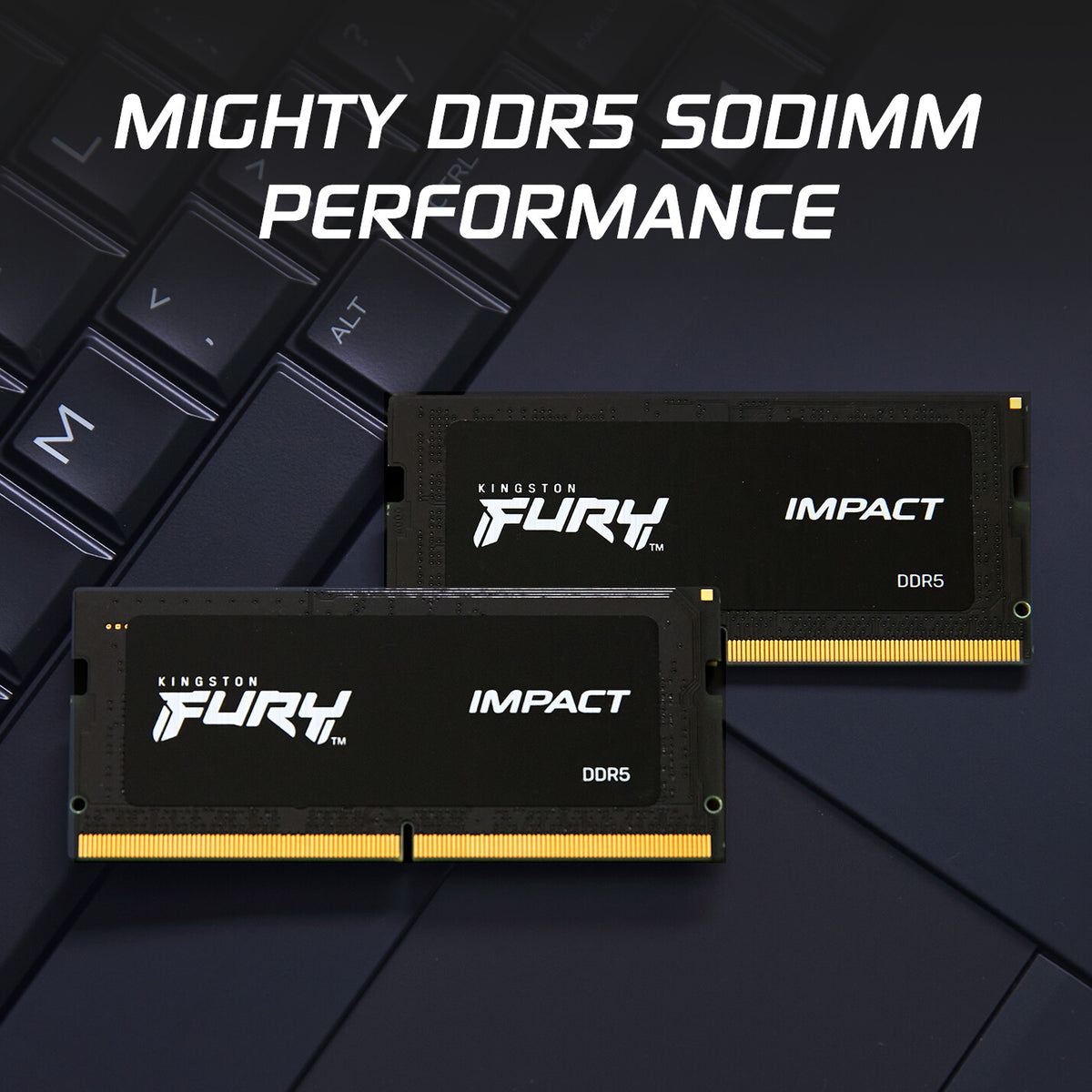 Kingston Technology FURY - 16 GB 2 x 8 GB DDR5 SODIMM 4800MT/s memory module