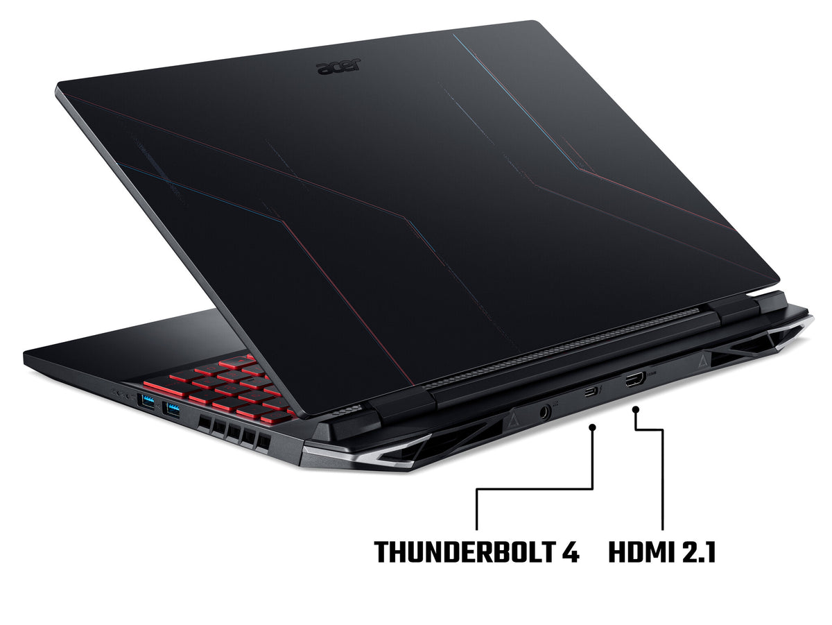 Acer Nitro 5 AN515-58 Gaming Laptop - 39.6 cm (15.6&quot;) - Intel® Core™ i5-12450H - 16 GB DDR5-SDRAM - 512 GB SSD - NVIDIA GeForce RTX 3050 - Wi-Fi 6 - Windows 11 - Black