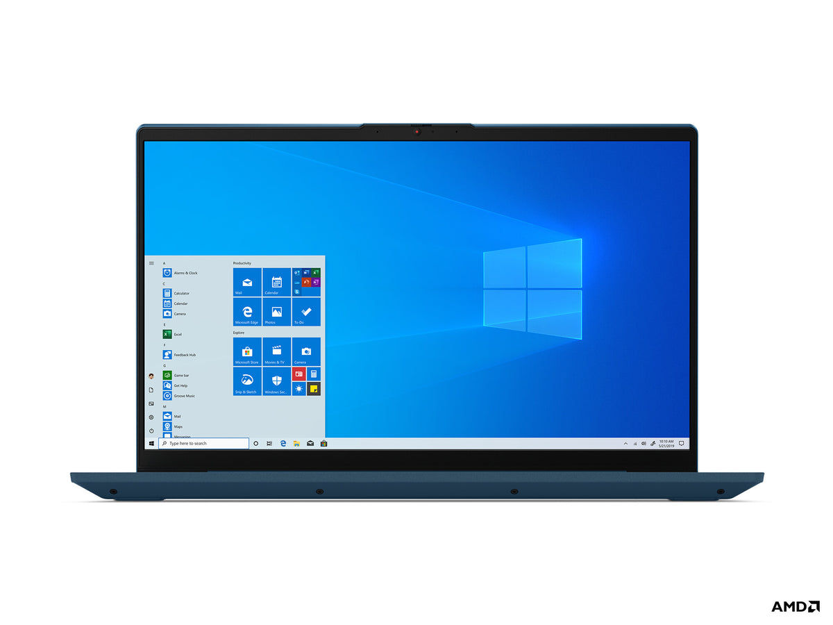 Lenovo IdeaPad 5 Laptop - 39.6 cm (15.6") - AMD Ryzen™ 7 5700U - 8 GB DDR4-SDRAM - 512 GB SSD - Wi-Fi 5 - Windows 11 Home in S mode - Blue