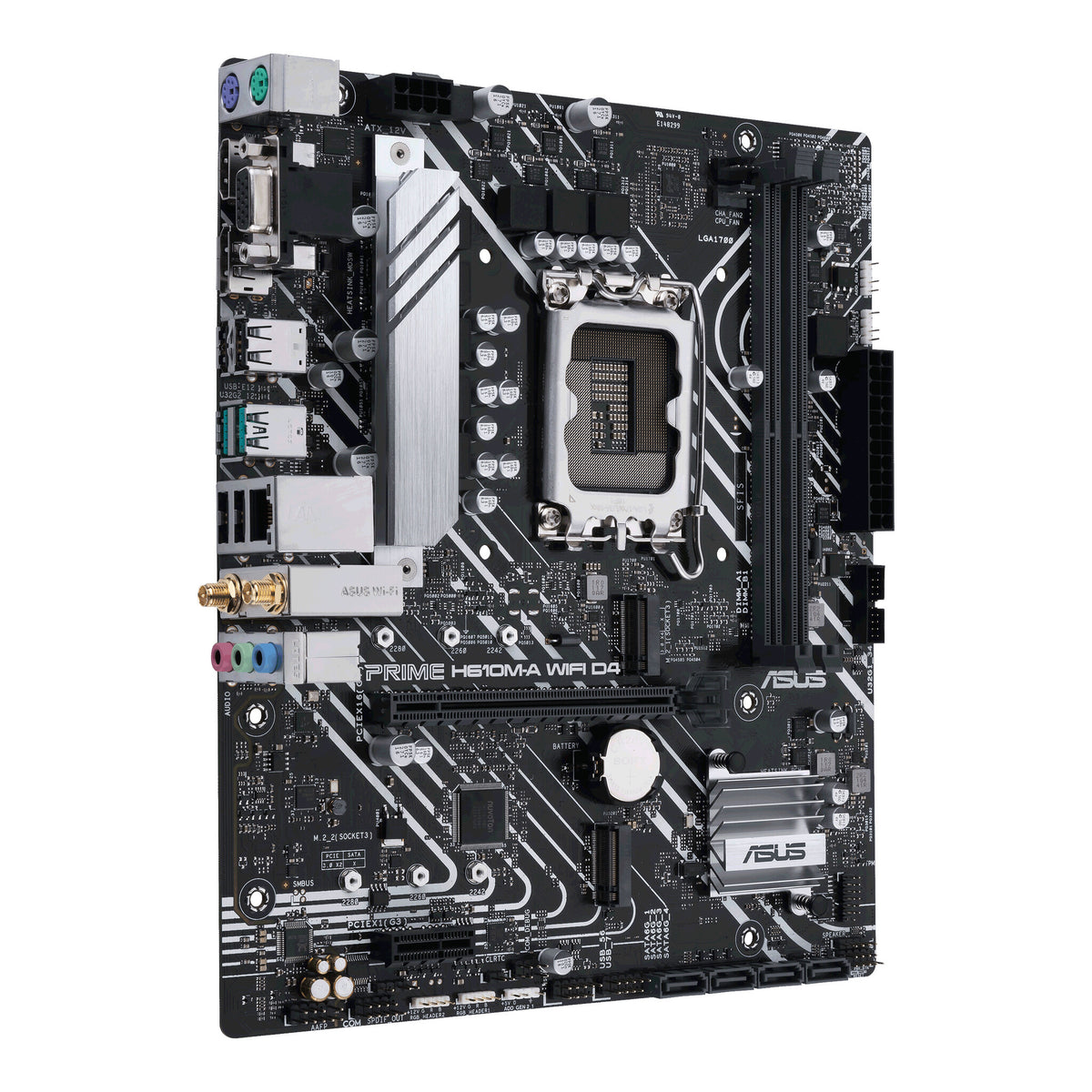 ASUS PRIME H610M-A WIFI D4 micro ATX motherboard - Intel H610 LGA 1700