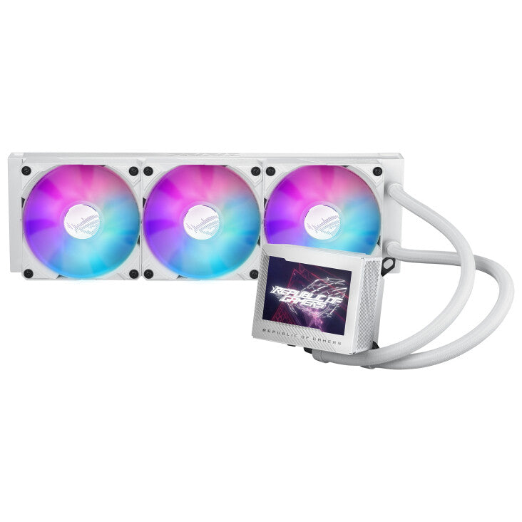 ASUS ROG RYUJIN III 360 ARGB "White Edition" - All-in-one Liquid Processor Cooler in White - 360mm