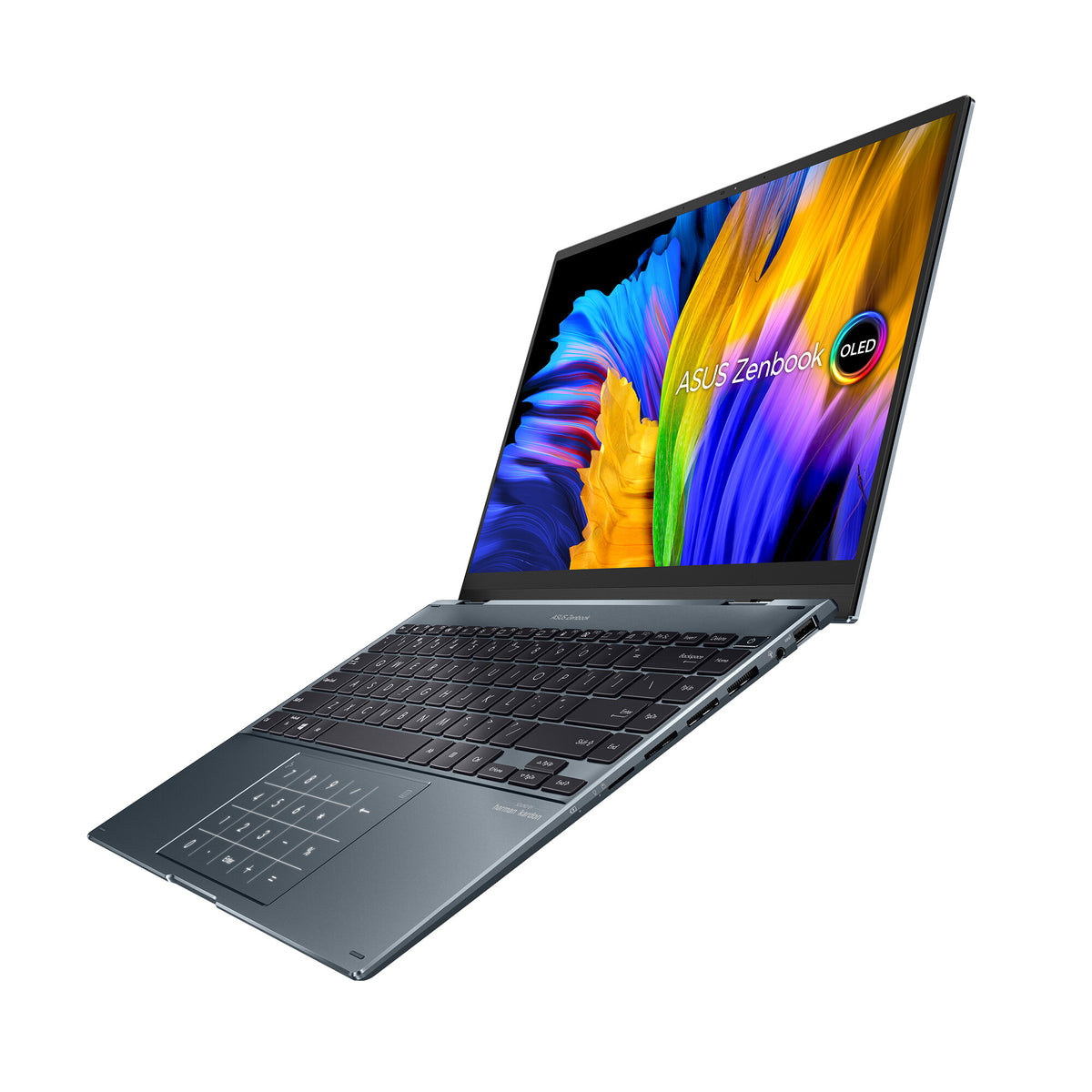 ASUS Zenbook 14 Flip OLED Hybrid (2-in-1) - 35.6 cm (14&quot;) - Touchscreen - Intel® Core™ i5-12500H - 16 GB LPDDR5-SDRAM - 512 GB SSD - Wi-Fi 6E - Windows 11 Home - Grey