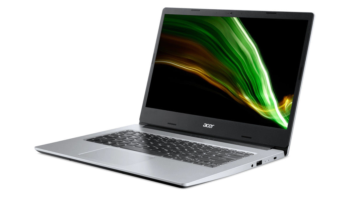 Acer Aspire 1 A114-33-P039 Laptop - 35.6 cm (14") - Intel® Celeron® N6000 - 4 GB DDR4-SDRAM - 256 GB SSD+eMMC - Wi-Fi 6 - Windows 11 Home in S mode - Silver