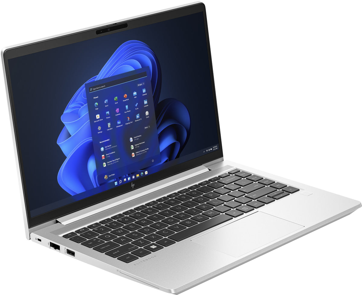 HP EliteBook 640 14 G10 Laptop - 35.6 cm (14") - Intel® Core™ i5-1335U - 8 GB DDR4-SDRAM - 256 GB SSD - Wi-Fi 6E - Windows 11 Pro - Silver