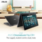 ASUS Chromebook Flip CR1 - 29.5 cm (11.6") - Touchscreen - Intel® Celeron® N4500 - 4 GB LPDDR4x-SDRAM - 64 GB eMMC - Wi-Fi 6 - ChromeOS - Grey