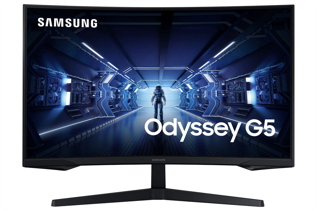 Samsung Odyssey LC32G55TQW 81.3 cm (32&quot;) 2560 x 1440 pixels Wide Quad HD LED Black Monitor