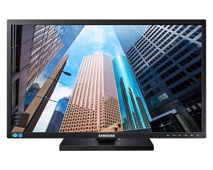 Samsung LS24E45KBL 61 cm (24") 1920 x 1080 pixels Full HD LED Black Monitor