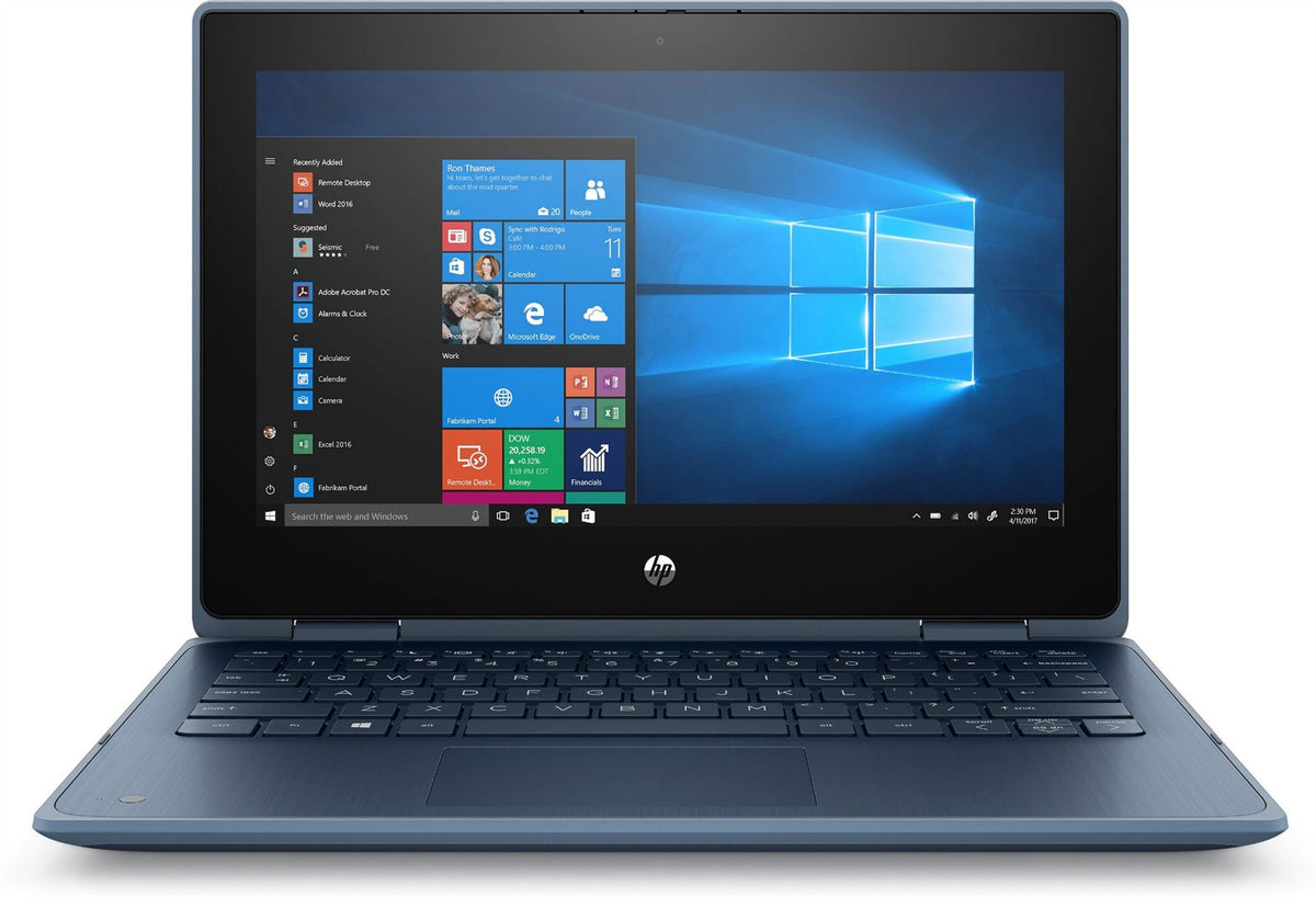 HP ProBook x360 11 G5 EE N5030 Hybrid (2-in-1) 29.5 cm (11.6") Touchscreen HD Intel Pentium Silver 4 GB DDR4-SDRAM 128 GB SSD Wi-Fi 5 (802.1