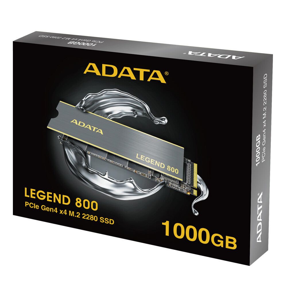 ADATA LEGEND 800 - PCI Express 4.0 3D NAND NVMe M.2 SSD - 1 TB