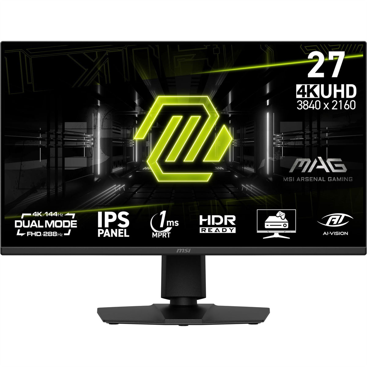 MSI MAG 275UPD E14 computer monitor 68.6 cm (27") 3840 x 2160 pixels 4K Ultra HD Black