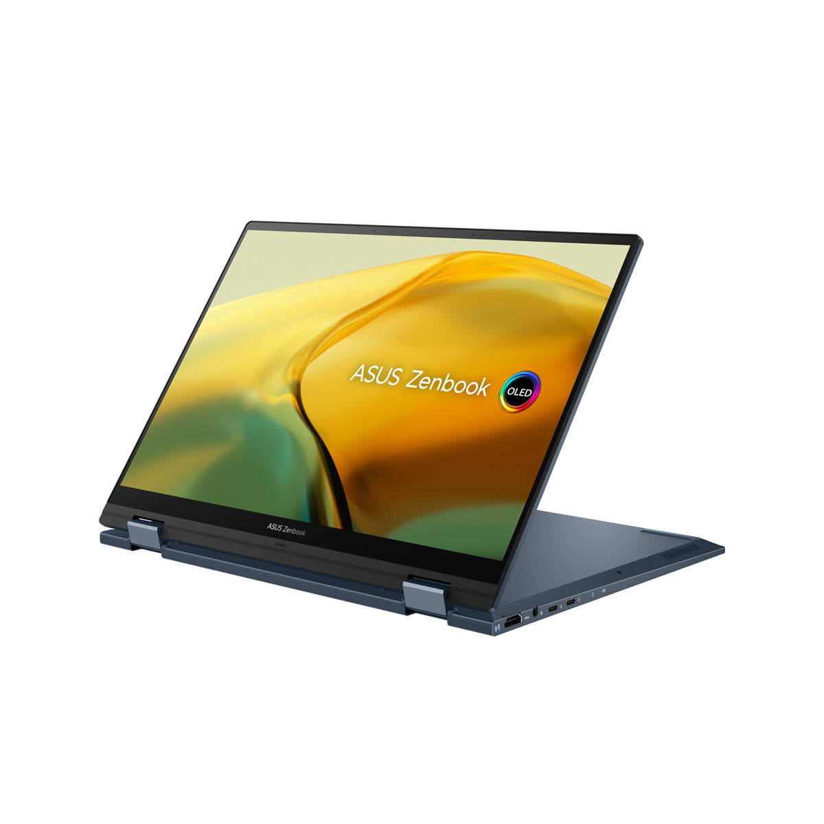 ASUS Zenbook 14 Flip OLED Hybrid (2-in-1) - 35.6 cm (14") - Touchscreen - Intel® Core™ i7-1360P - 16 GB LPDDR5-SDRAM - 1 TB SSD - Wi-Fi 6E - Windows 11 Home - Blue