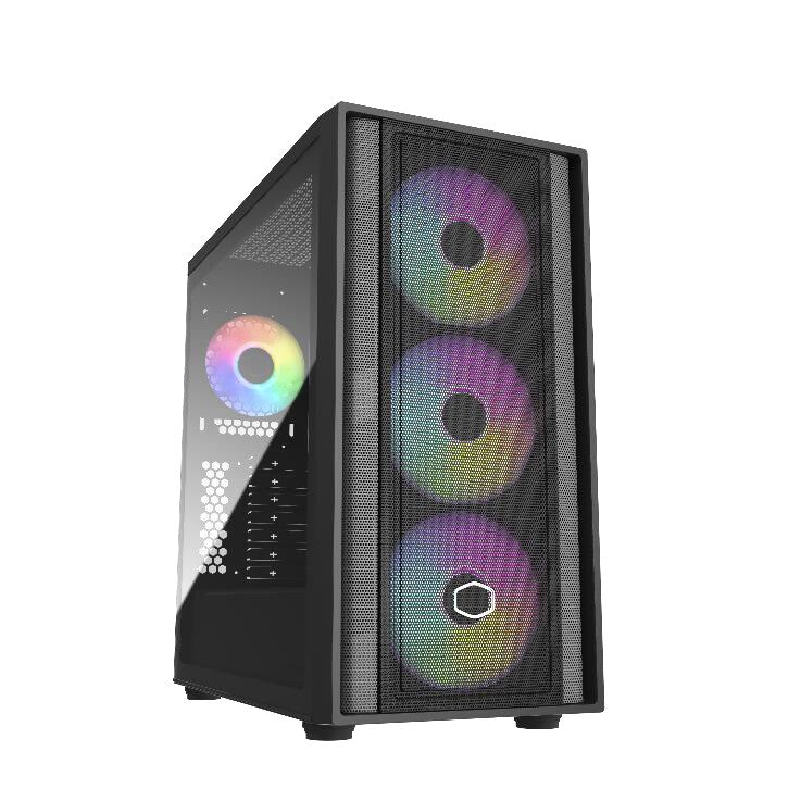 Cooler Master MasterBox 600 - ATX Mid Tower Case in Black