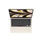 Apple MacBook Air Laptop - 34.5 cm (13.6") - Apple M2 - 8 GB RAM - 256 GB SSD - Wi-Fi 6 - macOS Monterey - Starlight