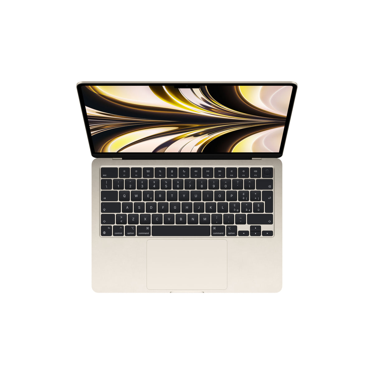 Apple MacBook Air Laptop - 34.5 cm (13.6") - Apple M2 - 8 GB RAM - 256 GB SSD - Wi-Fi 6 - macOS Monterey - Starlight