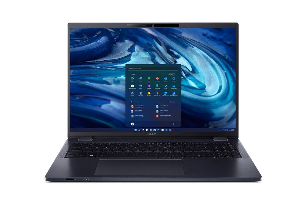 Acer TravelMate P4 Laptop - 40.6 cm (16") - Intel® Core™ i7-1260P - 16 GB DDR4-SDRAM - 512 GB SSD - Wi-Fi 6E - Windows 11 Pro - Blue