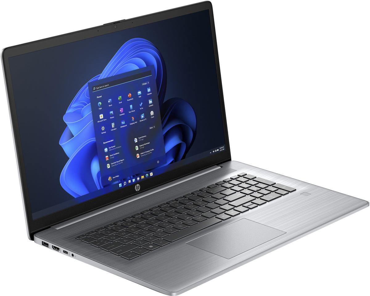 HP 470 G10 Laptop - 43.9 cm (17.3") - Intel® Core™ i7-1355U - 16 GB DDR4-SDRAM - 512 GB SSD - Wi-Fi 6 - Windows 11 Pro - Grey