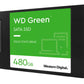 Western Digital WD Green - Serial ATA III 2.5" SSD - 480 GB