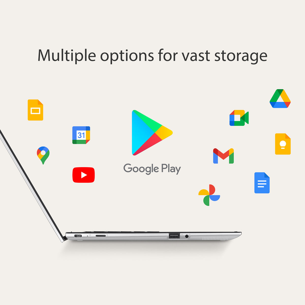 ASUS Chromebook Flip CM3 - 30.5 cm (12") - Touchscreen - MediaTek MT8192 - 4 GB LPDDR4x-SDRAM - 128 GB eMMC - Wi-Fi 5 - ChromeOS - Silver