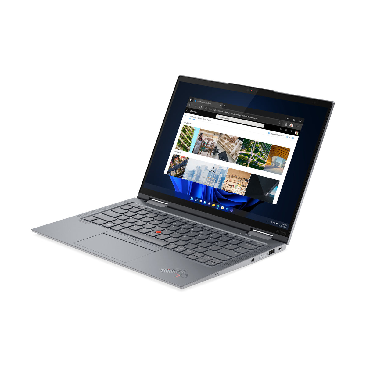 Lenovo ThinkPad X1 Yoga Gen 7 Hybrid (2-in-1) - 35.6 cm (14&quot;) - Touchscreen - Intel® Core™ i5-1240P - 16 GB LPDDR5-SDRAM - 256 GB SSD - Wi-Fi 6E - Windows 11 Pro - Grey