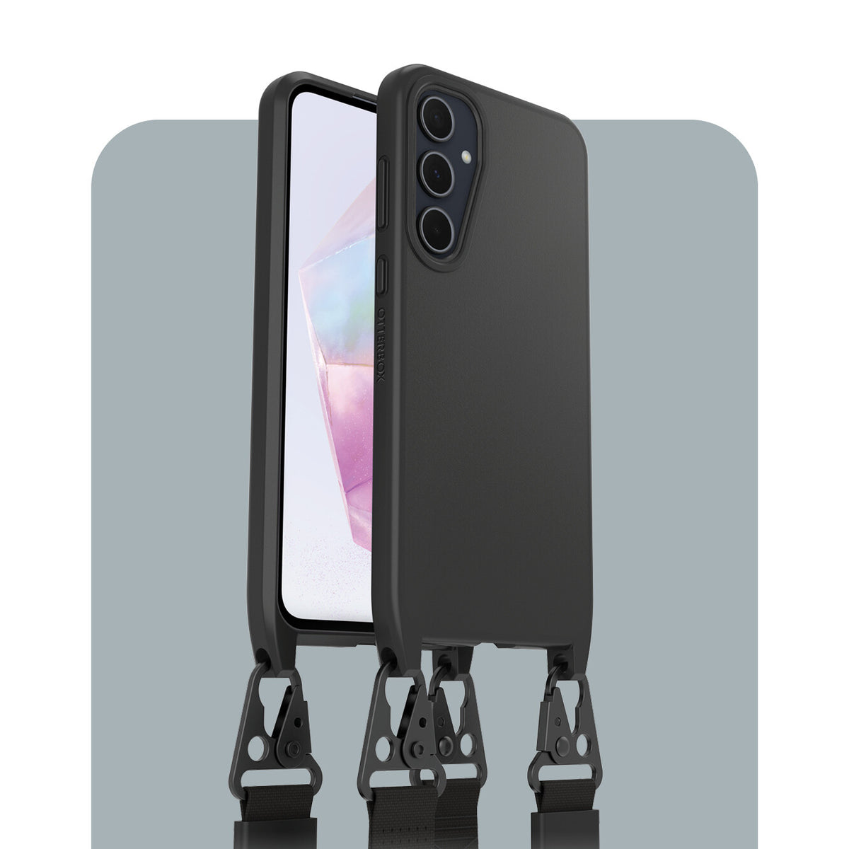 OtterBox React Series Necklace Case for Galaxy A35 (5G) in Black