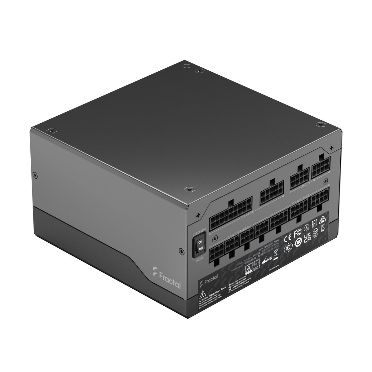 Fractal Design Ion+ 2 - 760W 80+ Platinum Fully Modular Power Supply Unit