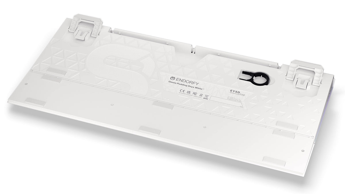 ENDORFY Thock - USB Wired RGB Mechanical Keyboard in White (QWERTZ German)