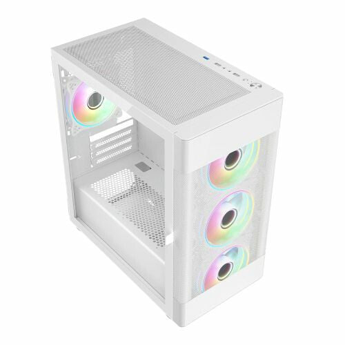 VIDA Zephyr - MicroATX Mid Tower Case in White