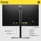 HP E24Q G5 - 60.5 cm (23.8") - 2560 x 1440 pixels QHD Monitor