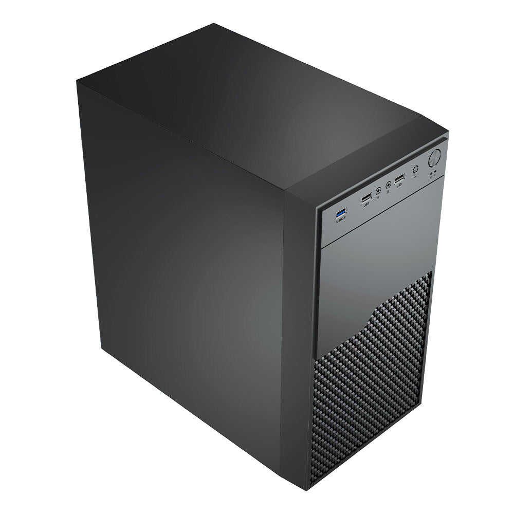 VIDA Enterprise - MicroATX Mid Tower Case in Black