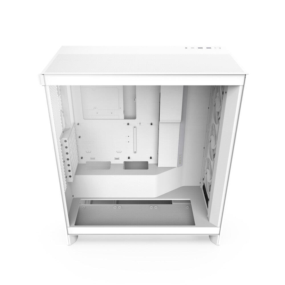 NZXT H7 Flow RGB (2024) - ATX Mid Tower Case in White