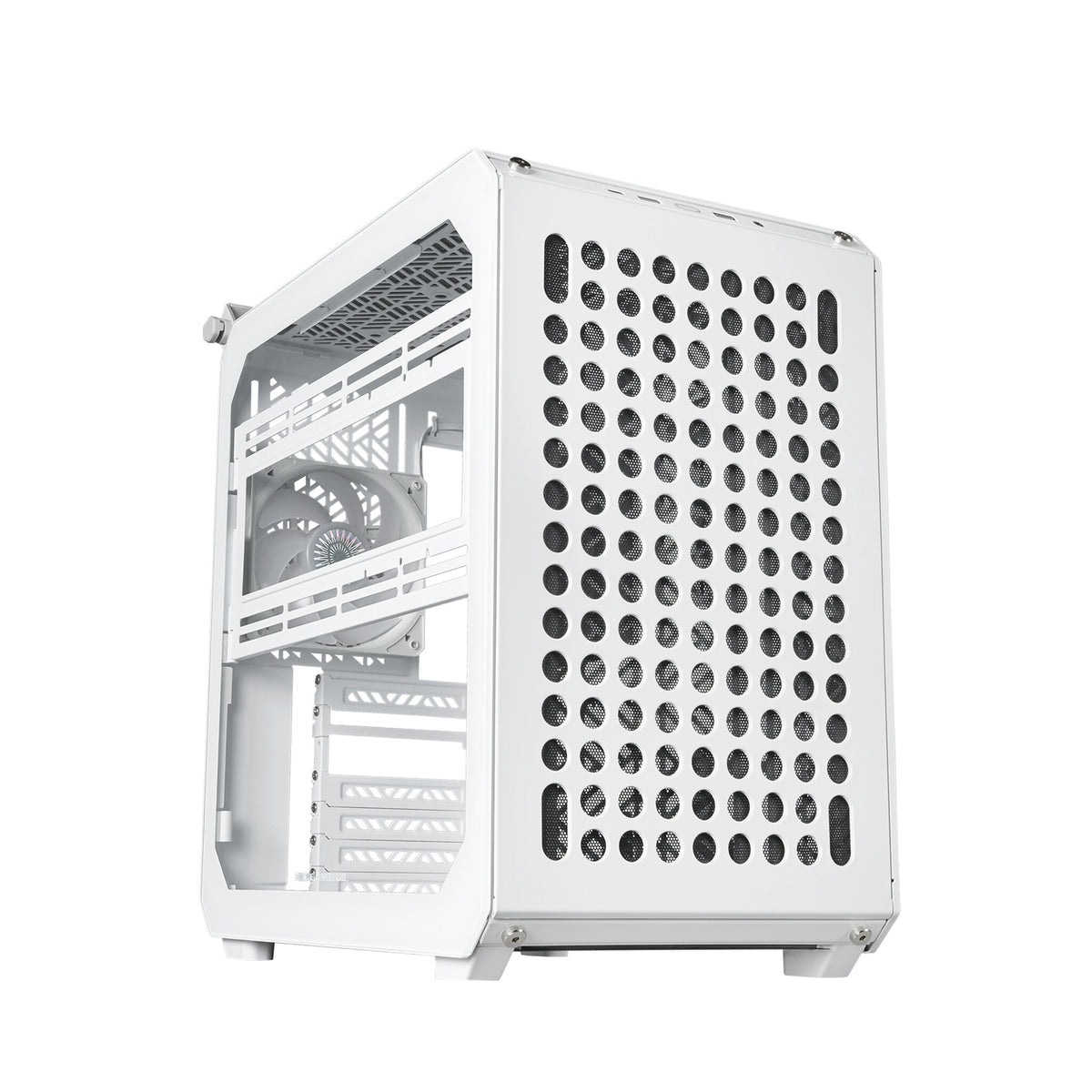 Cooler Master QUBE 500 Flatpack - ATX Mid Tower Case in White