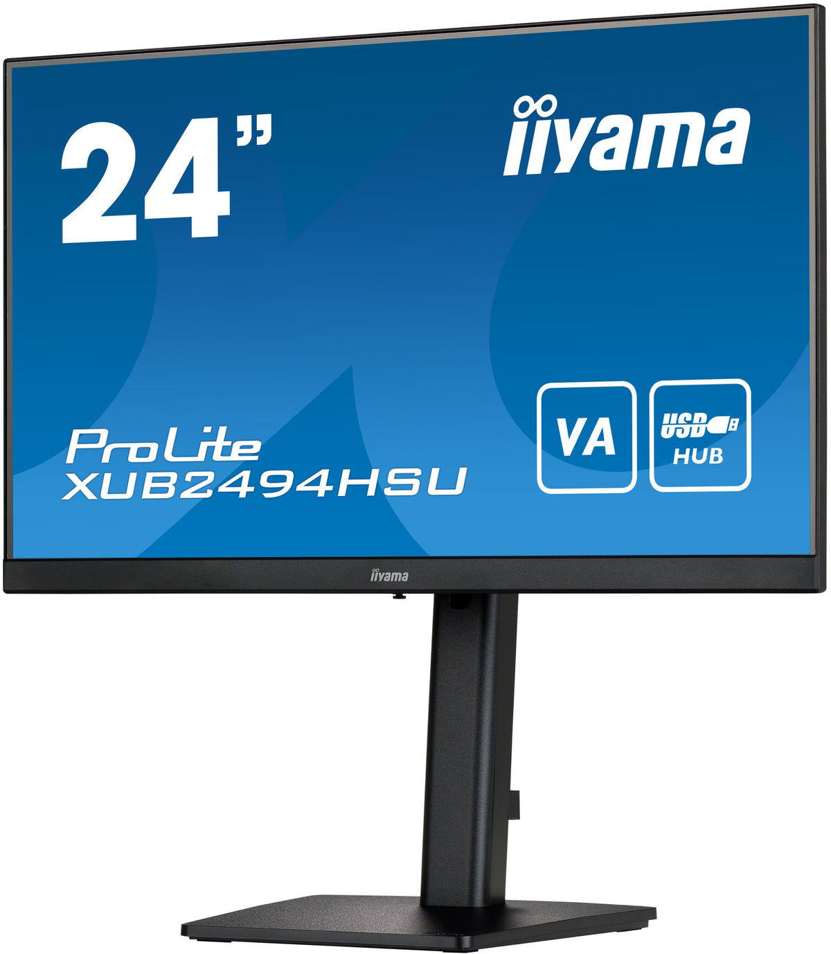 iiyama ProLite XUB2494HSU-B2 - 60.5 cm (23.8&quot;) - 1920 x 1080 pixels FHD LED Monitor