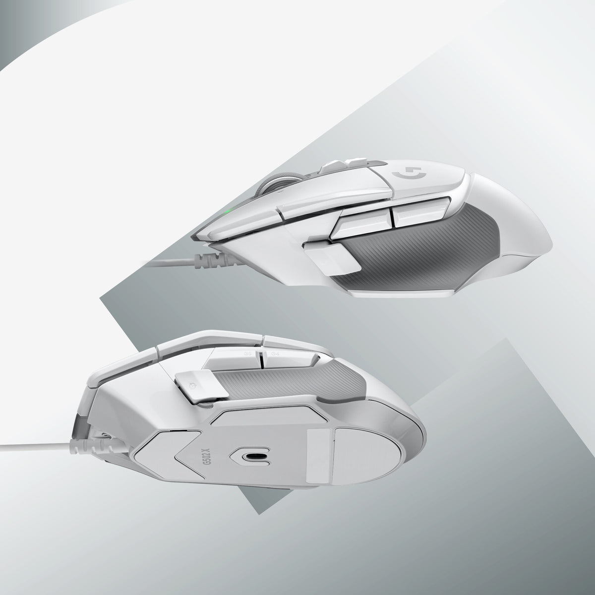 Logitech G G502 X Gaming Mouse in White - 25,600 DPI