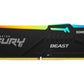 Kingston Technology FURY Beast RGB - 32 GB 2 x 16 GB 6000MT/s DDR5 memory module