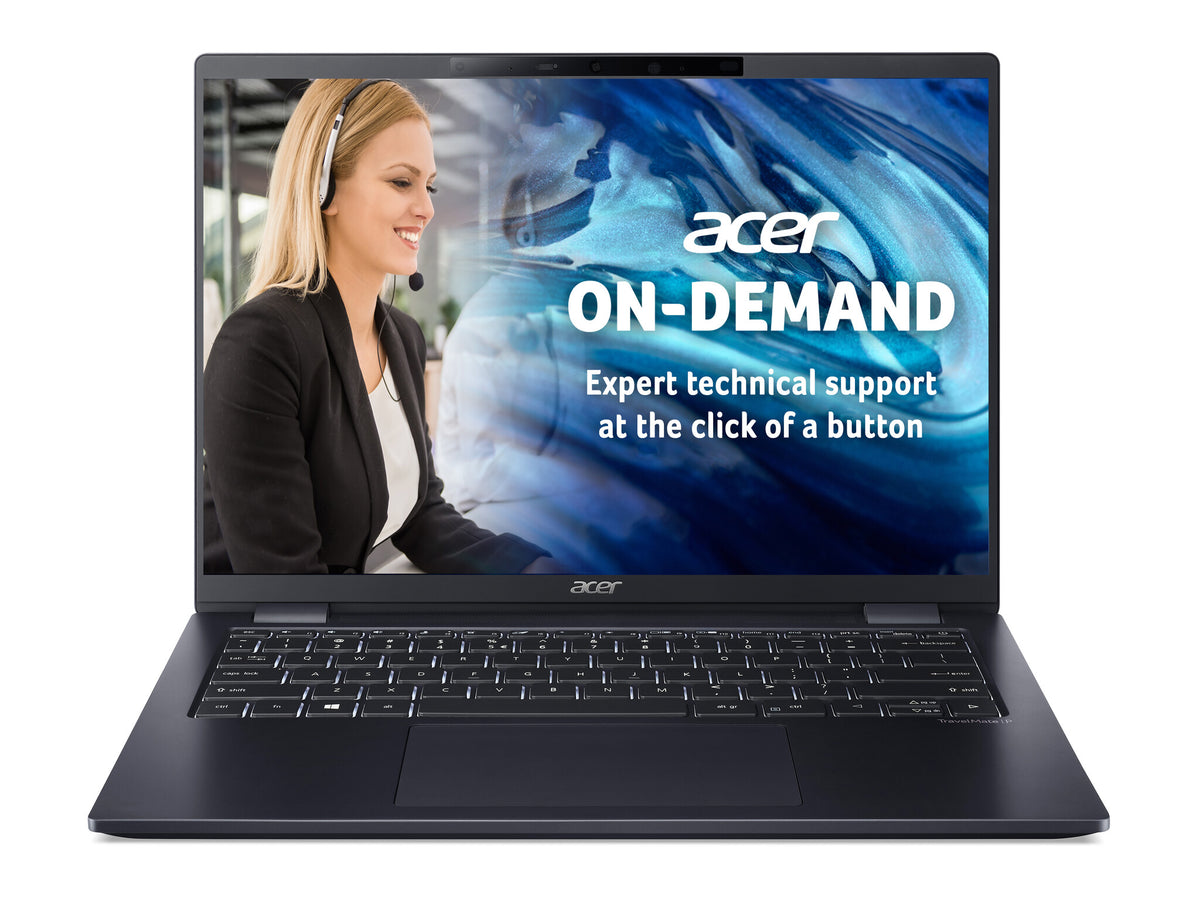 Acer TravelMate P6 Laptop - 35.6 cm (14&quot;) - Intel® Core™ i7-1165G7 - 16 GB LPDDR4x-SDRAM - 512 GB SSD - Wi-Fi 6 - Windows 11 Pro - Black