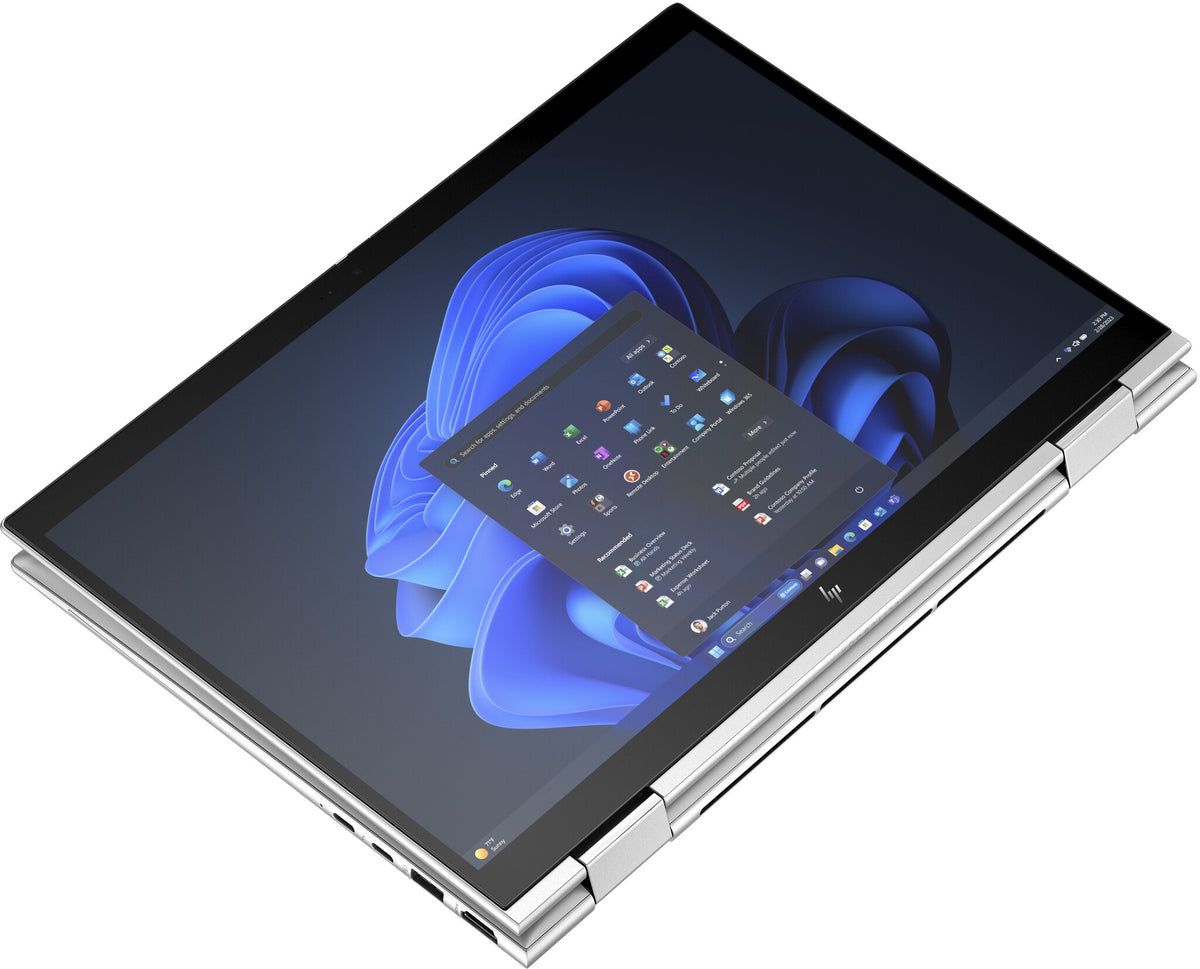 HP Elite x360 830 G11 Hybrid (2-in-1) - 33.8 cm (13.3") - Touchscreen - Intel Core Ultra 5 125U - 16 GB LPDDR5x-SDRAM - 512 GB SSD - Wi-Fi 6E - Windows 11 Pro - Silver
