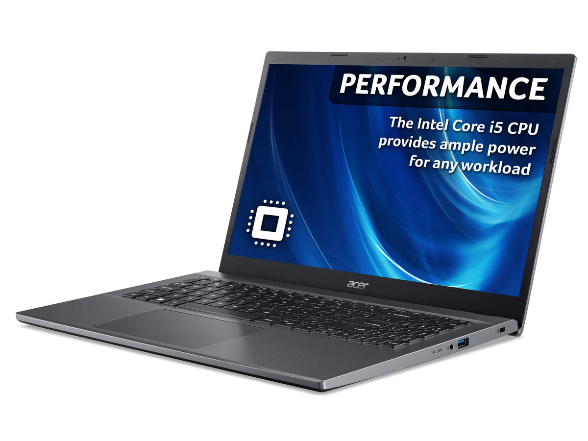 Acer Extensa 15 Laptop - 39.6 cm (15.6&quot;) - Intel® Core™ i5-1235U - 16 GB DDR4-SDRAM - 512 GB SSD - Wi-Fi 6 - Windows 11 Home - Grey