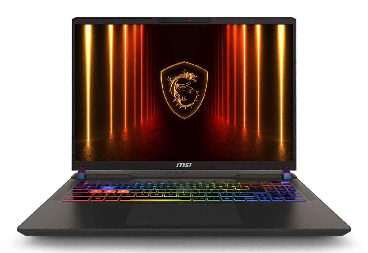 MSI Vector 16 HX AI A2XWHG-654UK Intel Core Ultra 9 275HX Laptop 40.6 cm (16") Quad HD+ 32 GB DDR5-SDRAM 1 TB SSD NVIDIA GeForce RTX 5070 Ti Wi-Fi 7 (802.11be) Windows 11 Home Grey