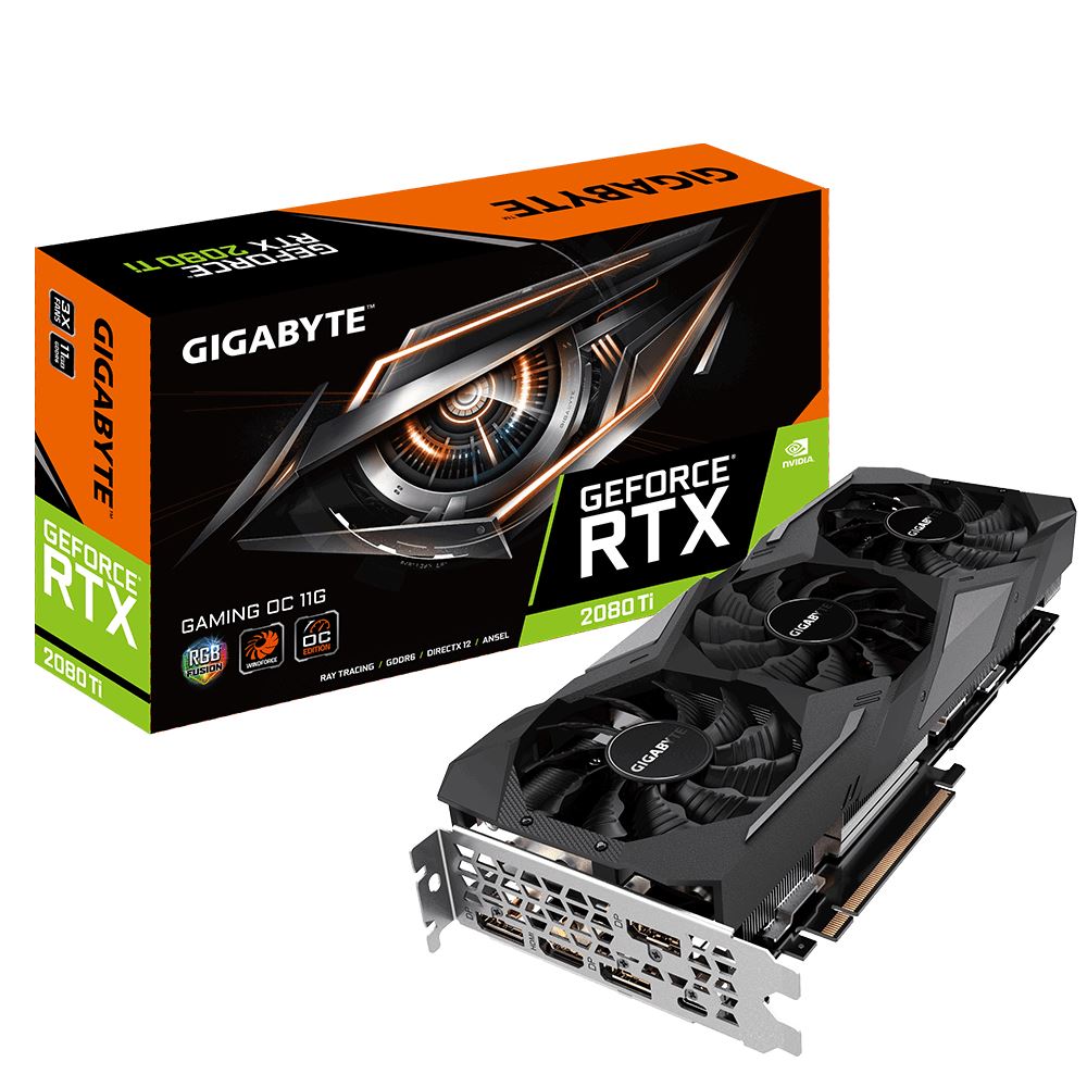 Gigabyte GeForce RTX 2080 Ti GAMING OC 11G Graphics Card