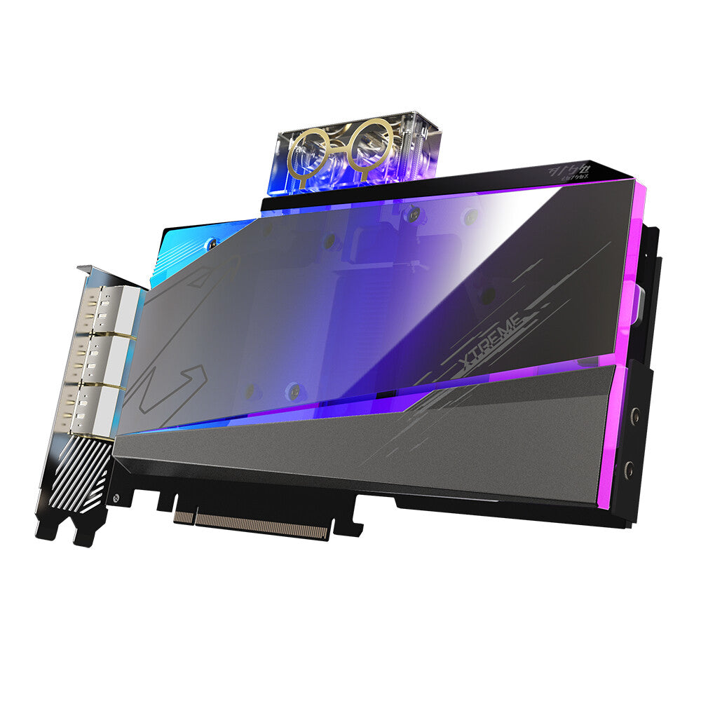 GIGABYTE AORUS XTREME WATERFORCE WB - NVIDIA 10 GB GDDR6X GeForce RTX 3080 graphics card