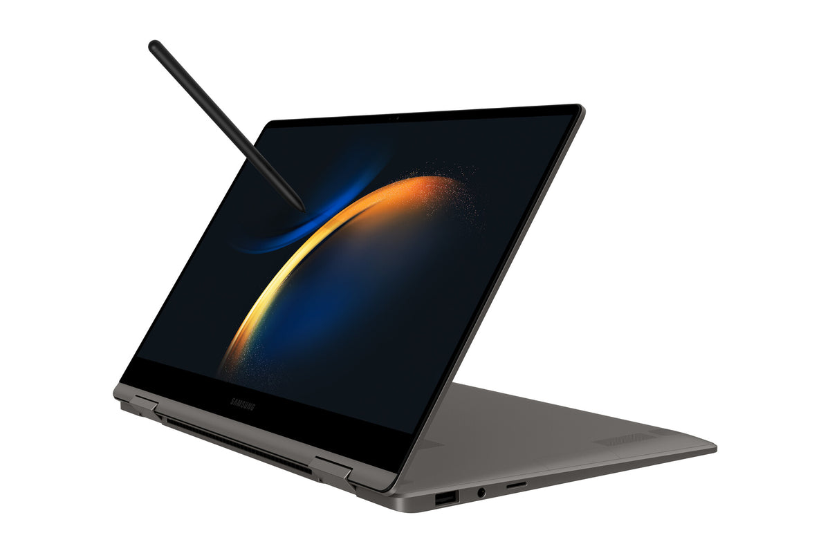 Samsung Galaxy Book3 360 Hybrd Touchscreen Laptop (2-in-1) - 33.8 cm (13.3") - Intel® Core™ i7-1360P - 16 GB LPDDR4x-SDRAM - 512 GB SSD - Wi-Fi 6E - Windows 11 Pro - Grey