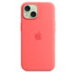 Apple MT0V3ZM/A - Silicone Case with MagSafe for iPhone 15 in Guava