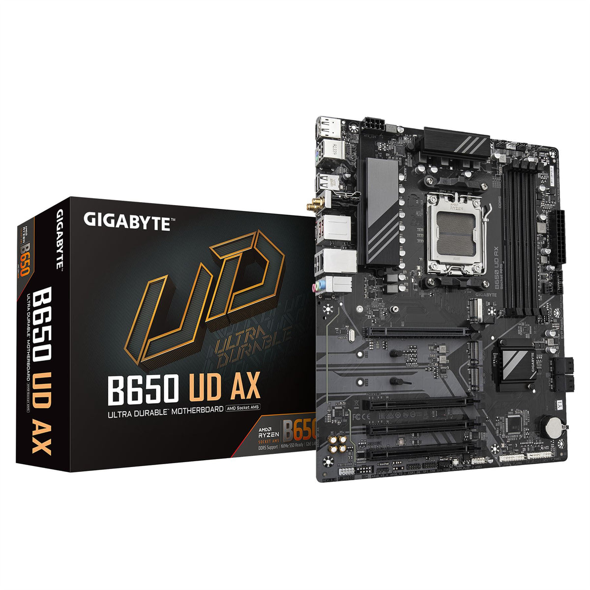 GIGABYTE B650 UD AX ATX Motherboard - AMD B650 Socket AM5
